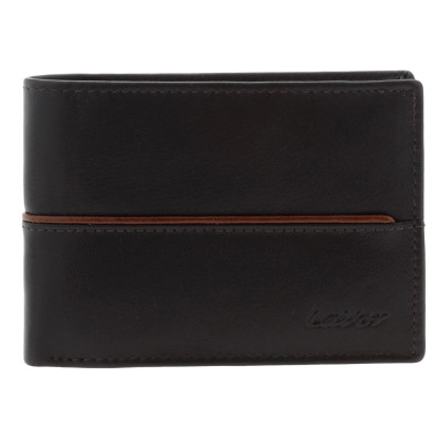 Ανδρικό Δερμάτινο Πορτοφόλι LaVor RFID Καφε lavor-3796-brown