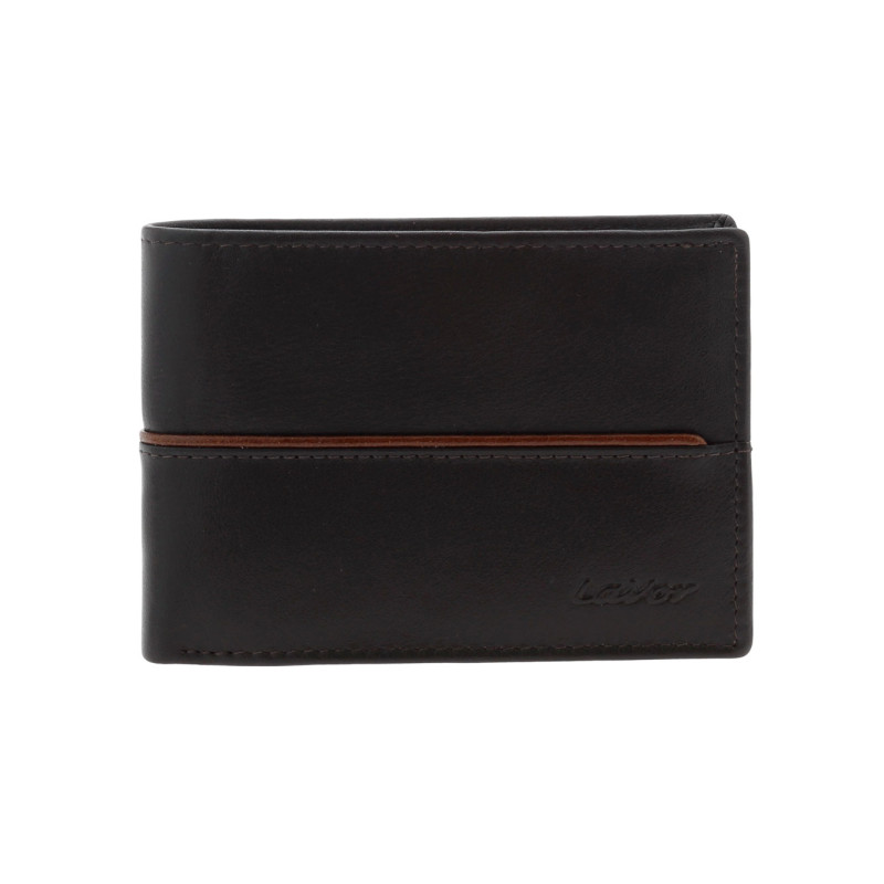 Ανδρικό Δερμάτινο Πορτοφόλι LaVor RFID Καφε lavor-3796-brown - KalliopiSilver