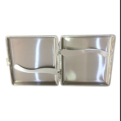 Μεταλλικη ταμπακιερα θεμα Χερια 10χ10x1,5cm 43330-3